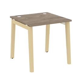 Офисная мебель Onix Wood Стол письменный OW.SP-0.8 Тиквуд тёмный/Дуб светлый 780х800х750