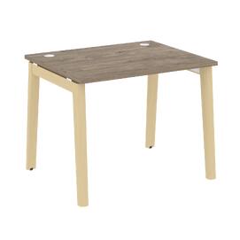 Офисная мебель Onix Wood Стол письменный OW.SP-1.8 Тиквуд тёмный/Дуб светлый 980х800х750