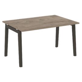 Офисная мебель Onix Wood Стол переговорный (1 столешница) OW.PRG-1.3 Тиквуд тёмный/Дуб тёмный 1380х980х750