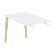 Кабинет руководителя Onix Wood Direct Брифинг-приставка OW.BR-11 Белый бриллиант/Дуб светлый 1180х720х750