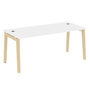 Кабинет руководителя Onix Wood Direct Стол руководителя OW.SRR-5.8 Белый бриллиант/Дуб тёмный 1780х800х750