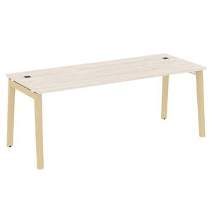 Кабинет руководителя Onix Wood Direct Стол руководителя OW.SRR-6.8 Белый бриллиант/Дуб тёмный 1980х800х750