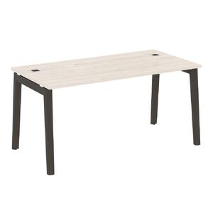 Кабинет руководителя Onix Wood Direct Стол руководителя OW.SRR-4.8 Белый бриллиант/Дуб тёмный 1580х800х750