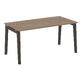 Кабинет руководителя Onix Wood Direct Стол руководителя OW.SRR-4.8 Дуб аризона/Дуб тёмный 1580х800х750