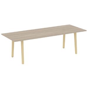 Кабинет руководителя Onix Wood Direct Стол переговорный OW.PRG-25 Дуб аризона/Дуб тёмный 2580х980х750