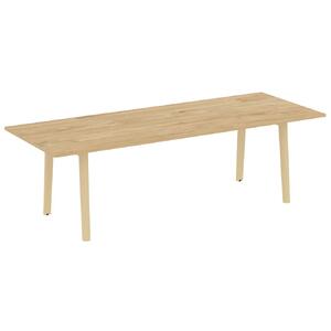 Кабинет руководителя Onix Wood Direct Стол переговорный OW.PRG-25 Дуб аризона/Дуб тёмный 2580х980х750