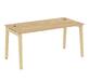 Кабинет руководителя Onix Wood Direct Стол руководителя OW.SRR-4.8 Тиквуд светлый/Дуб светлый 1580х800х750