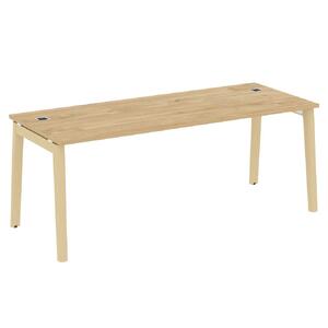 Кабинет руководителя Onix Wood Direct Стол руководителя OW.SRR-6.8 Тиквуд светлый/Дуб светлый 1980х800х750