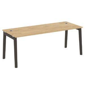 Кабинет руководителя Onix Wood Direct Стол руководителя OW.SRR-6.8 Тиквуд светлый/Дуб светлый 1980х800х750