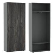 Кабинет руководителя Dali Гардероб DLI37250221 Эбен/Антрацит 900х410х2180
