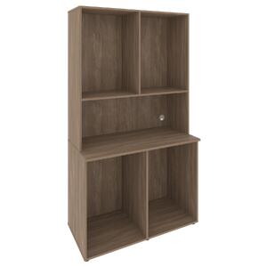 Офисная мини-кухня Fit Основной модуль MN-MO Дуб аттик 1200х600/420х2178