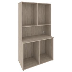 Офисная мини-кухня Fit Основной модуль MN-MO Акация Лорка 1200х600/420х2175