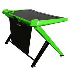 Компьютерный стол DXRacer GD/1000/NE Черный/Зеленый 1200х800х800