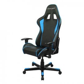 Компьютерное кресло DXRacer OH/FE08/NB Экокожа Черный/Синий