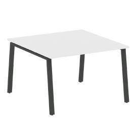 Офисная мебель Metal system Перег. стол (1 столешница) на А-образном м/к БА.ПРГ-1.2 Белый/Антрацит 1200х1235х750