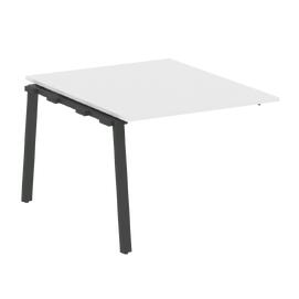 Офисная мебель Metal system Проходной элемент перег. стола на А-образном м/к БА.ППРГ-1 Белый/Антрацит 1000х1235х750