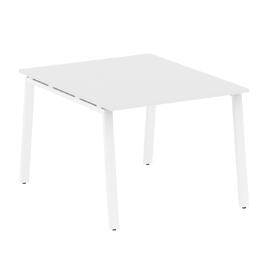 Офисная мебель Metal system Перег. стол (1 столешница) на А-образном м/к БА.ПРГ-1.1 Белый/Белый 1000х1235х750