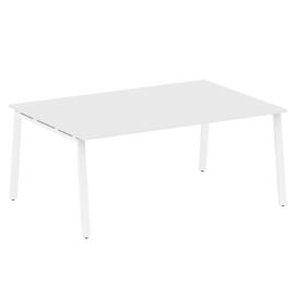 Офисная мебель Metal system Перег. стол (1 столешница) на А-образном м/к БА.ПРГ-1.5 Белый/Белый 1800х1235х750