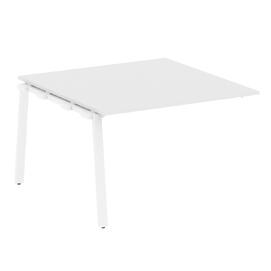 Офисная мебель Metal system Проходной элемент перег. стола на А-образном м/к БА.ППРГ-2 Белый/Белый 1200х1235х750