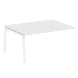 Офисная мебель Metal system Проходной элемент перег. стола на А-образном м/к БА.ППРГ-4 Белый/Белый 1600х1235х750