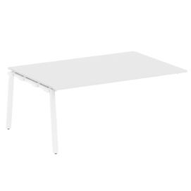 Офисная мебель Metal system Проходной элемент перег. стола на А-образном м/к БА.ППРГ-5 Белый/Белый 1800х1235х750