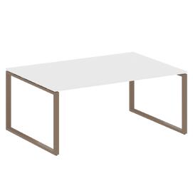 Офисная мебель Metal system Перег. стол (1 столешница) на О-образном м/к БО.ПРГ-1.5 Белый/Мокко 1800х1235х750