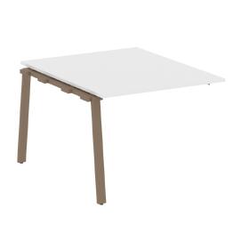 Офисная мебель Metal system Проходной элемент перег. стола на А-образном м/к БА.ППРГ-1 Белый/Мокко 1000х1235х750