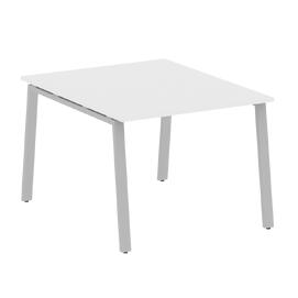 Офисная мебель Metal system Перег. стол (1 столешница) на А-образном м/к БА.ПРГ-1.1 Белый/Серый 1000х1235х750