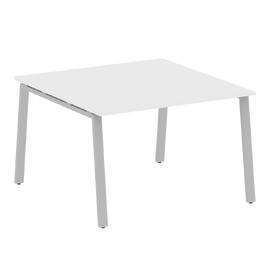 Офисная мебель Metal system Перег. стол (1 столешница) на А-образном м/к БА.ПРГ-1.2 Белый/Серый 1200х1235х750