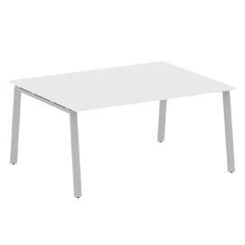 Офисная мебель Metal system Перег. стол (1 столешница) на А-образном м/к БА.ПРГ-1.4 Белый/Серый 1600х1235х750
