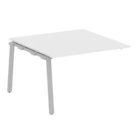 Офисная мебель Metal system Проходной элемент перег. стола на А-образном м/к БА.ППРГ-2 Белый/Серый 1200х1235х750