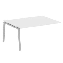 Офисная мебель Metal system Проходной элемент перег. стола на А-образном м/к БА.ППРГ-4 Белый/Серый 1600х1235х750