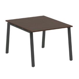 Офисная мебель Metal system Перег. стол (1 столешница) на А-образном м/к БА.ПРГ-1.1 Венге Цаво/Антрацит 1000х1235х750
