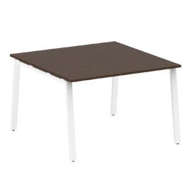Офисная мебель Metal system Перег. стол (1 столешница) на А-образном м/к БА.ПРГ-1.2 Венге Цаво/Белый 1200х1235х750