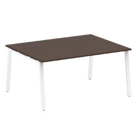Офисная мебель Metal system Перег. стол (1 столешница) на А-образном м/к БА.ПРГ-1.4 Венге Цаво/Белый 1600х1235х750
