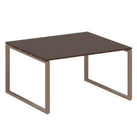 Офисная мебель Metal system Перег. стол (1 столешница) на О-образном м/к БО.ПРГ-1.3 Венге Цаво/Мокко 1400х1235х750