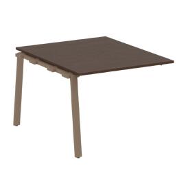 Офисная мебель Metal system Проходной элемент перег. стола на А-образном м/к БА.ППРГ-1 Венге Цаво/Мокко 1000х1235х750