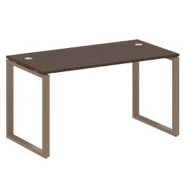 Офисная мебель Metal system Стол письменный на О-образном м/к БО.СП-3 Венге Цаво/Мокко 1400х720х750