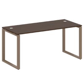 Офисная мебель Metal system Стол письменный на О-образном м/к БО.СП-4 Венге Цаво/Мокко 1600х720х750
