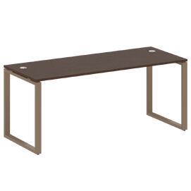 Офисная мебель Metal system Стол письменный на О-образном м/к БО.СП-5 Венге Цаво/Мокко 1800х720х750