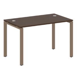 Офисная мебель Metal system Стол письменный на П-образном м/к БП.СП-2 Венге Цаво/Мокко 1200х720х750