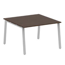 Офисная мебель Metal system Перег. стол (1 столешница) на А-образном м/к БА.ПРГ-1.2 Венге Цаво/Серый 1200х1235х750