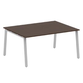 Офисная мебель Metal system Перег. стол (1 столешница) на А-образном м/к БА.ПРГ-1.4 Венге Цаво/Серый 1600х1235х750