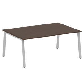 Офисная мебель Metal system Перег. стол (1 столешница) на А-образном м/к БА.ПРГ-1.5 Венге Цаво/Серый 1800х1235х750