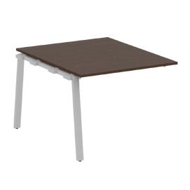 Офисная мебель Metal system Проходной элемент перег. стола на А-образном м/к БА.ППРГ-1 Венге Цаво/Серый 1000х1235х750