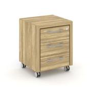 Кабинет руководителя Corner Тумба мобильная COR.TM-1 Гикори Песочный 480х450х600