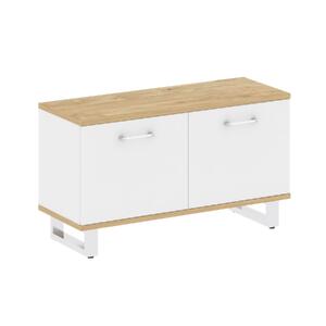 Кабинет руководителя Shift Греденция малая SK.GR-M Тиквуд светлый/Капучино 1200х450х680