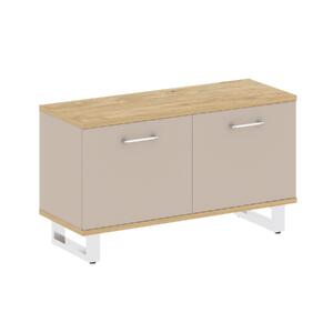 Кабинет руководителя Shift Греденция малая SK.GR-M Тиквуд светлый/Капучино 1200х450х680
