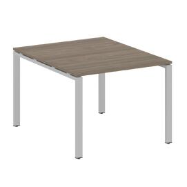 Офисная мебель Metal system Перег. стол (1 столешница) на П-образном м/к БП.ПРГ-1.1 Вяз Благородный/Серый 1000х1235х750
