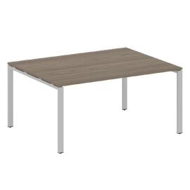 Офисная мебель Metal system Перег. стол (1 столешница) на П-образном м/к БП.ПРГ-1.4 Вяз Благородный/Серый 1600х1235х750